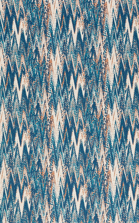 Aztec Turquoise/Burnt Orange