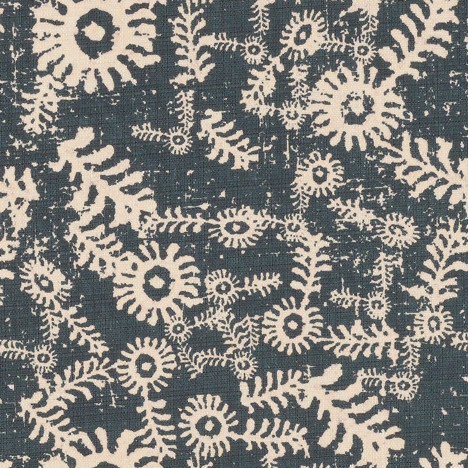 Linen Thistle Black
