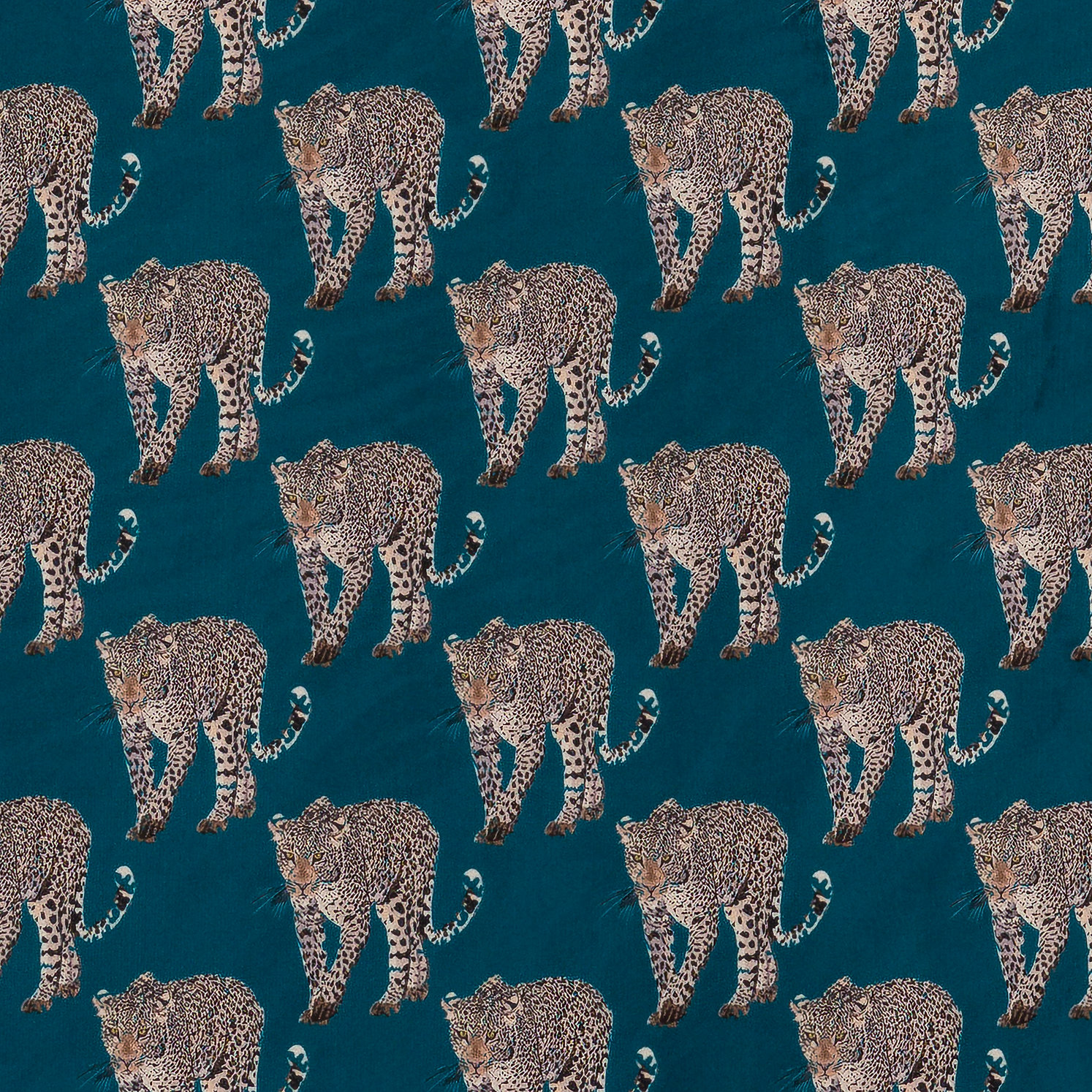 SEIH Safari Leopard Small Teal