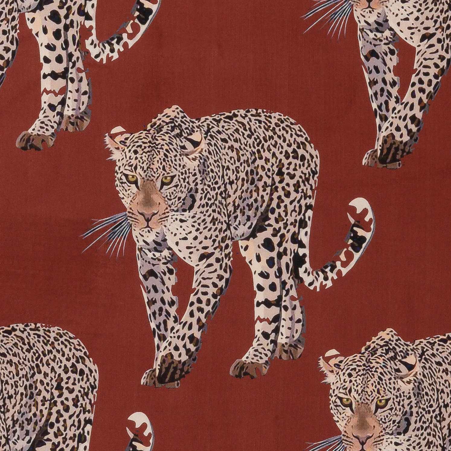 SEIH Safari Leopard terracotta