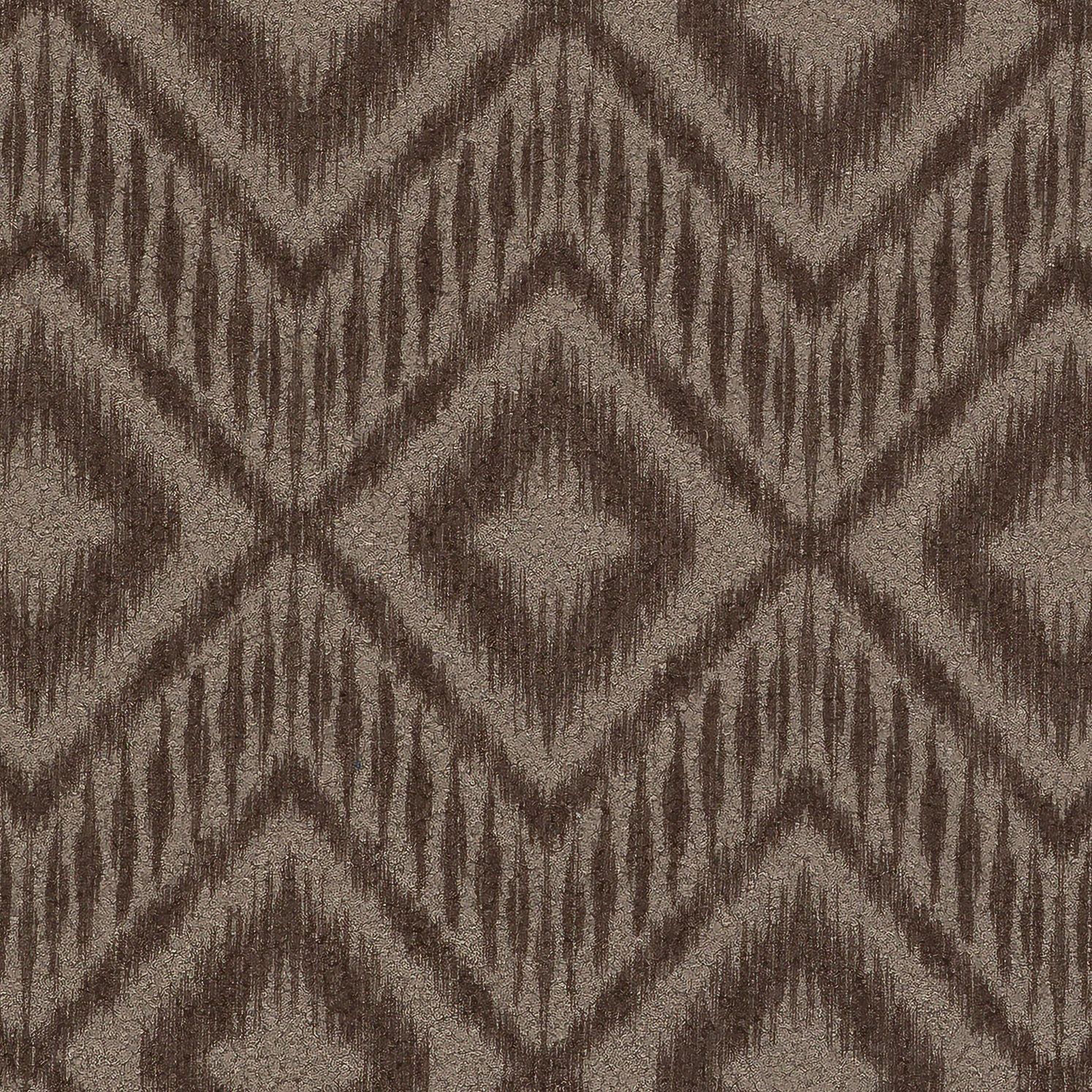 Teddy Mink Ikat Chevron