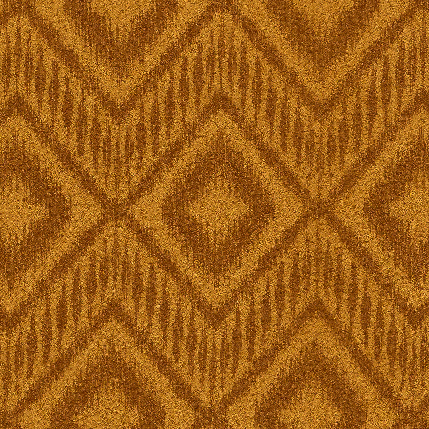 Teddy Saffron Ikat Chevron
