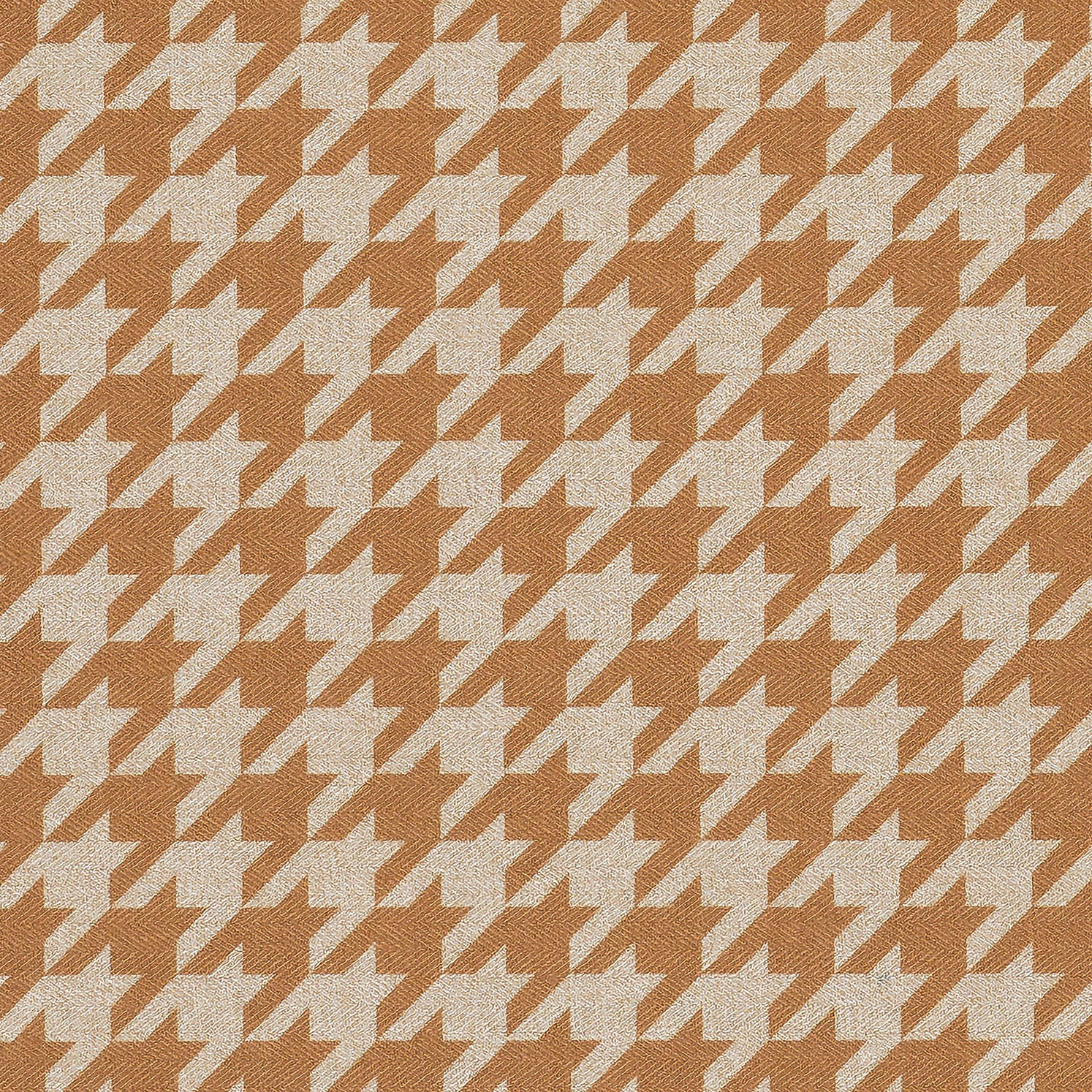 Tweed Gold Houndstooth