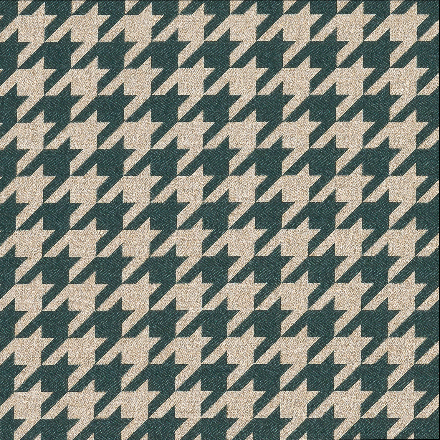Tweed Jade Houndstooth